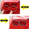 MODY 4PCS ABS Chrome Rear Tail Light Lamp Trim Frame