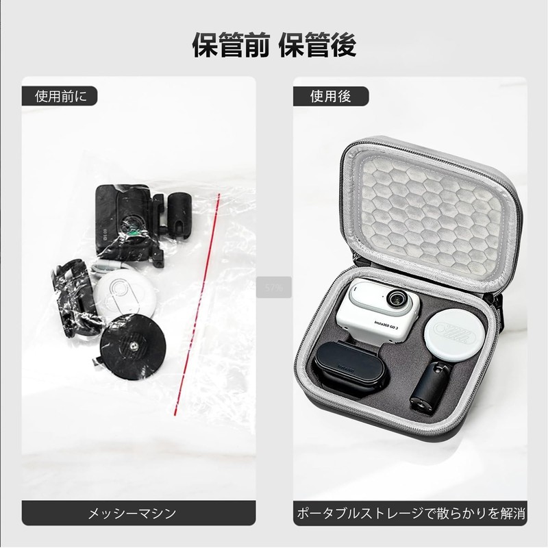 Leayjeen Instax 360 GO 3S / GO 3 Accessories Carrying