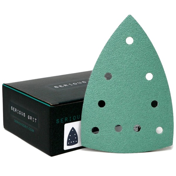 Serious Grit - 80 Grit 4" x 6" Delta (100mm