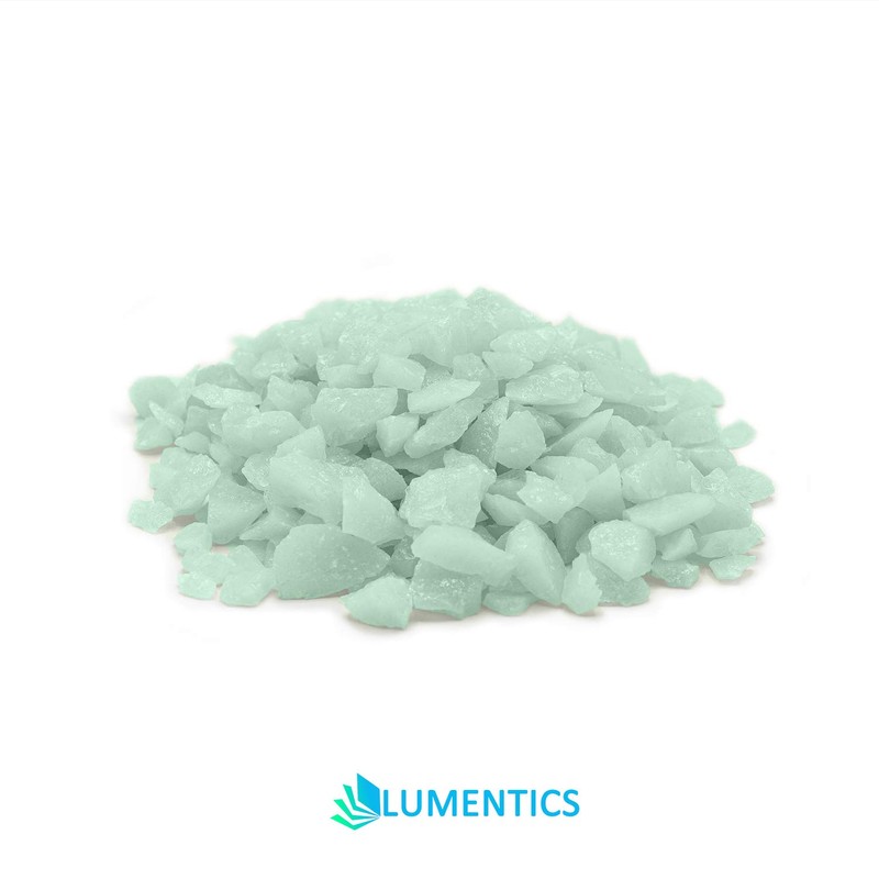 lumentics Afterglow Stones Green Blue 4 mm – Glow in