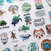 MiroSan Earth Day Stickers Nature Environment Labels Recycled Environmental Save