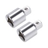 sourcing map 2 Pcs 1/2 Inch Drive (F) x 3/8