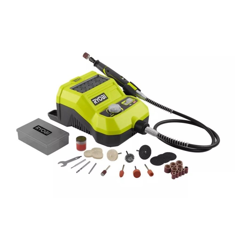 Ryobi One+ 18V Rotary Tool P460 W/Accessories & Case New."TOOL