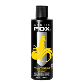 ARCTIC FOX Vegan and Cruelty-Free Semi-Permanent Hair Color Dye (8 Fl Oz, COSMIC SUNSHINE)