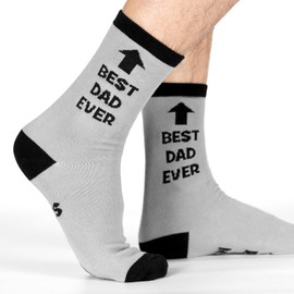 Dad Socks for Men Funny, Christmas Dad Gifts for Dad from Daughter Son Kids - Best Dad Ever Gifts, Dad Birthday Gifts for Dad, Stocking Stuffers for Dad, Presents for Dad, Xmas Holiday Gifts for Dad