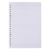 NTK1123 NOLTY Notebook, A5 Weekly Book, Date Free, Weekly Block,