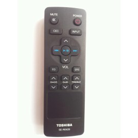 Toshiba sound Bar Remote SE-R0429 for Toshiba SBX4250 SBX4250KN SBX5065