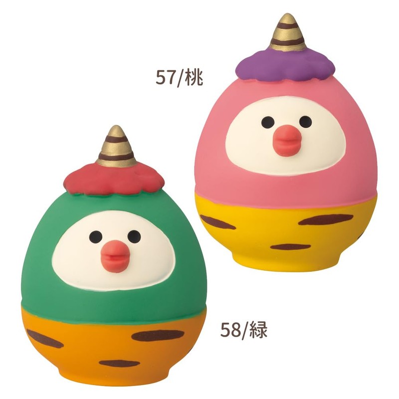 Deco Corporation ZFK-90658K Combre Demon Bundo Daruma 1.1 x 1.1