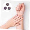 Healvian Star-Shaped Nail Art Sequins Manicure Ornaments for Girls Easy