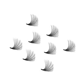 GORGEOUSLASH 30D Lashes, 500 premade volume lash fans, 0.03mm thickness, eyelash extensions (14mm - D Curl)