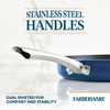 Farberware Style Nonstick Cookware Deep Round Grill Pan/Griddle, Dishwasher Safe,