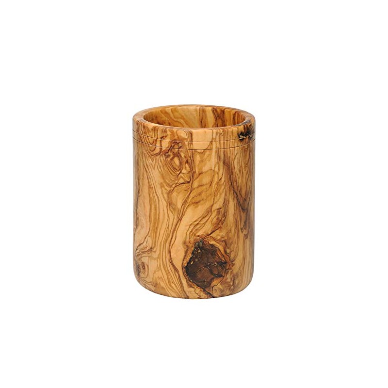 Olive Wood Container Approximately 10 x 15 cm