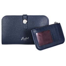 Mabel PU Vegan Leather Wallet for Women RFID Blocking Ladies Coin Zipper Boxed Purse with Multiple Card Slots - Ada - Olive Green