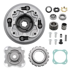 GMAPATS Heavy Duty Manual Clutch Set, Replacement for 50cc 70cc 90cc 110cc 125cc Dirt Pit Bikes, Complete Clutch Assembly for Improved Performance
