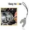 MLWRID Engine Brake Feeler Gauge Tool 0.7mm/0.028inch – Compatible for