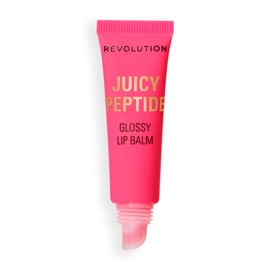 Revolution Juicy Peptide Lip Balm, Pflegender Lippenbalsam mit Peptiden, Squalan & Vitamin E, Vegan & Tierversuchsfrei, 8ml, Guava Rum Punch Coral