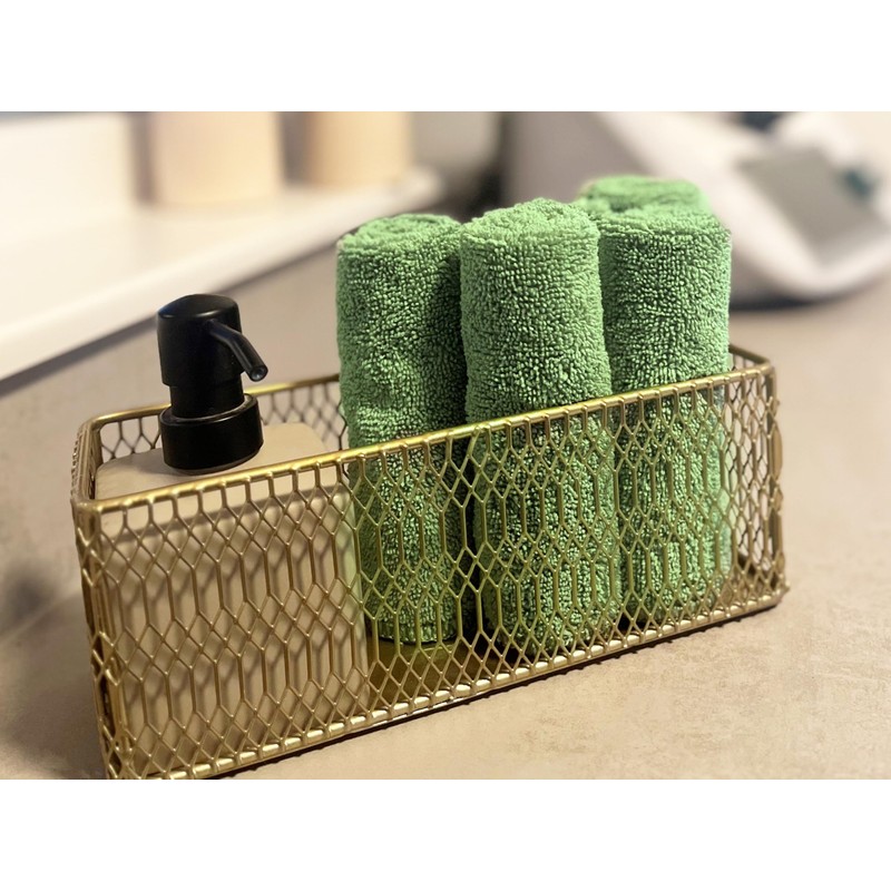 ZOLLNER Set of 10 Microfibre Cloths 80% Polyester 20% Polyamide