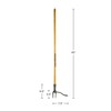 Stand Up Weed Puller Tool with Long Handle - 45.6”