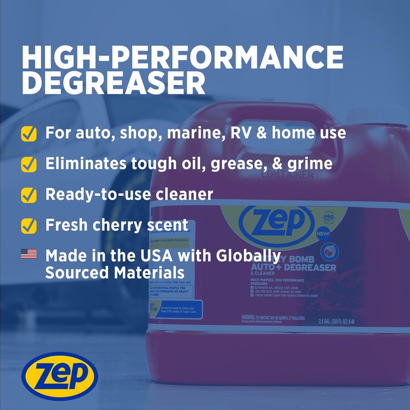 Zep Cherry Bomb Auto+ Degreaser & Cleaner - For Auto,