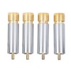 4PCS Preffair/R1722 Audio Connector Gold Plated Self Locking Solderless RCA