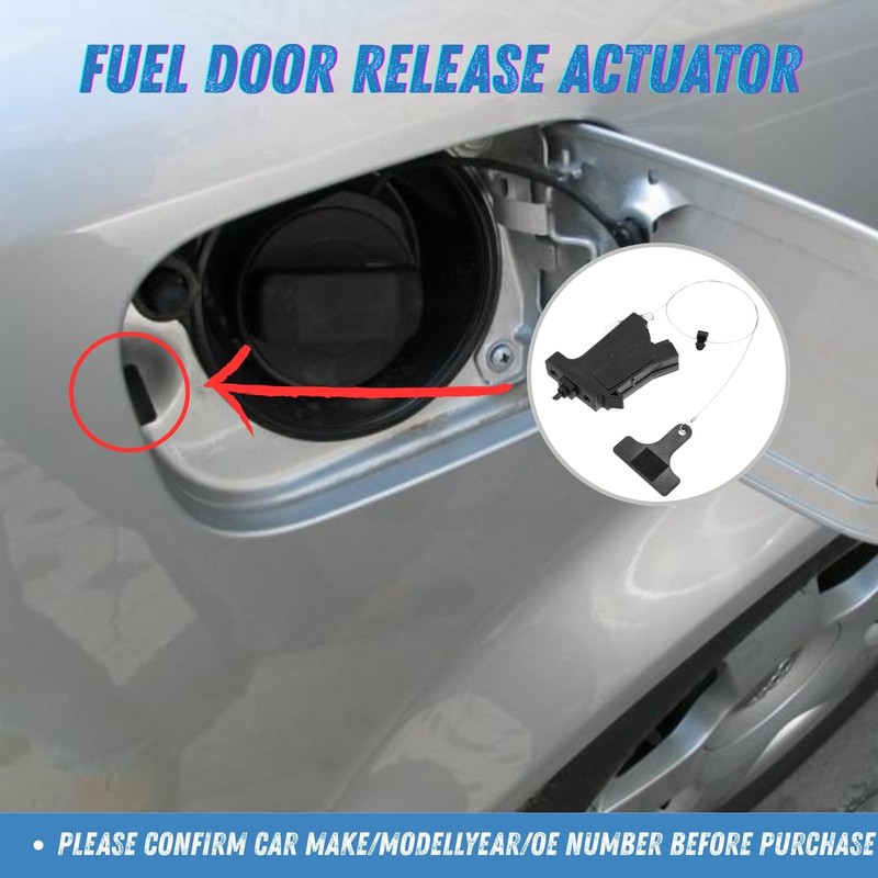 Boxonly Fuel Door Lock Actuator 81590-B8000 Compatible with Hyundai Santa