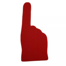 The Game NJIT New Jersey Institute of Technology the Game foam finger # 1 fan red 18"