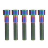 Dingtai Hex Socket Bolts, M8x40mm, Pack of 5 (Rainbow)