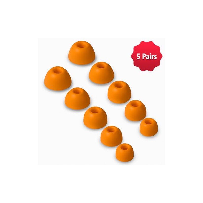 Geiomoo Silicone Ear Tips for Beats Powerbeats Pro 2, Replacement