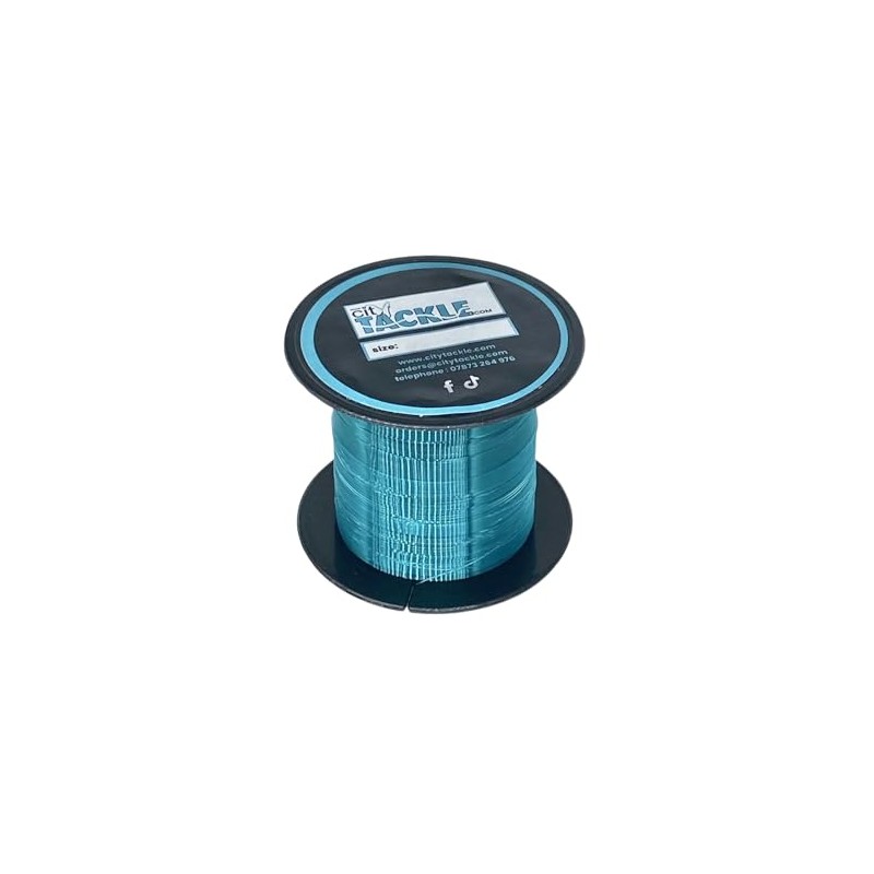 BestCity Fly Fishing Fluorocarbon Coated Fishing Line, Blue, 100Metres 7.0LBS