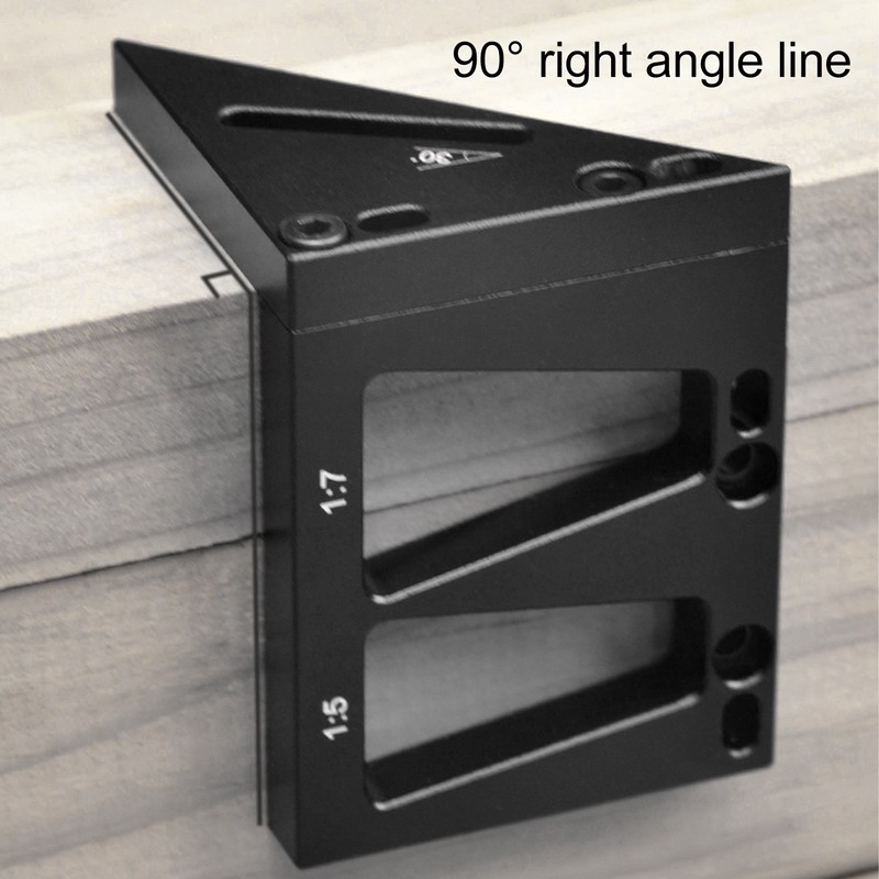 Multi Angle 3D Protractor 45 Degree Marking Ruler Essential Woodworking