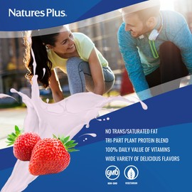 Nature's Plus Spirutein Strawberry (8 Packets)