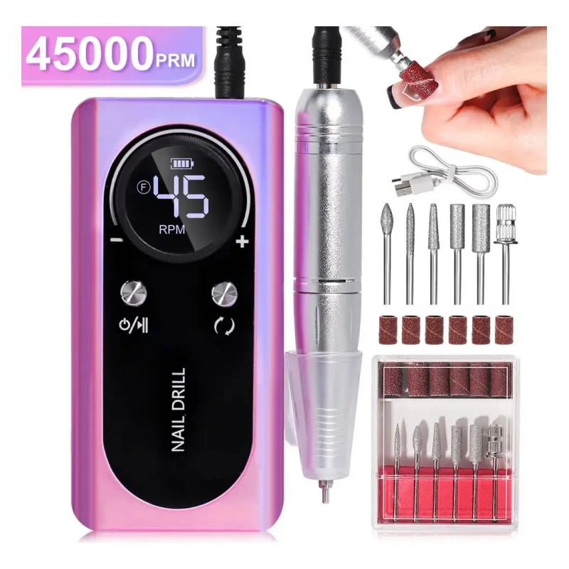 Clavos Recargables Muela Abrasiva 45000 Rpm