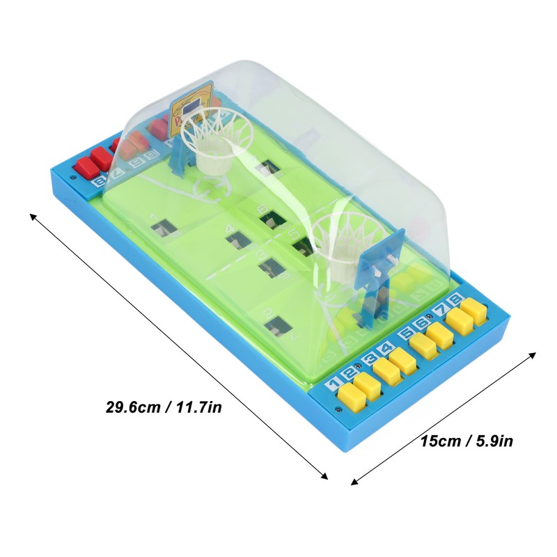 Interactive Basketball Game Toy Improve Finger Dexterity Dual Player Finger