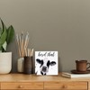 Funny Cow Wood Sign - Farmhouse Rustic Wood Block Decor