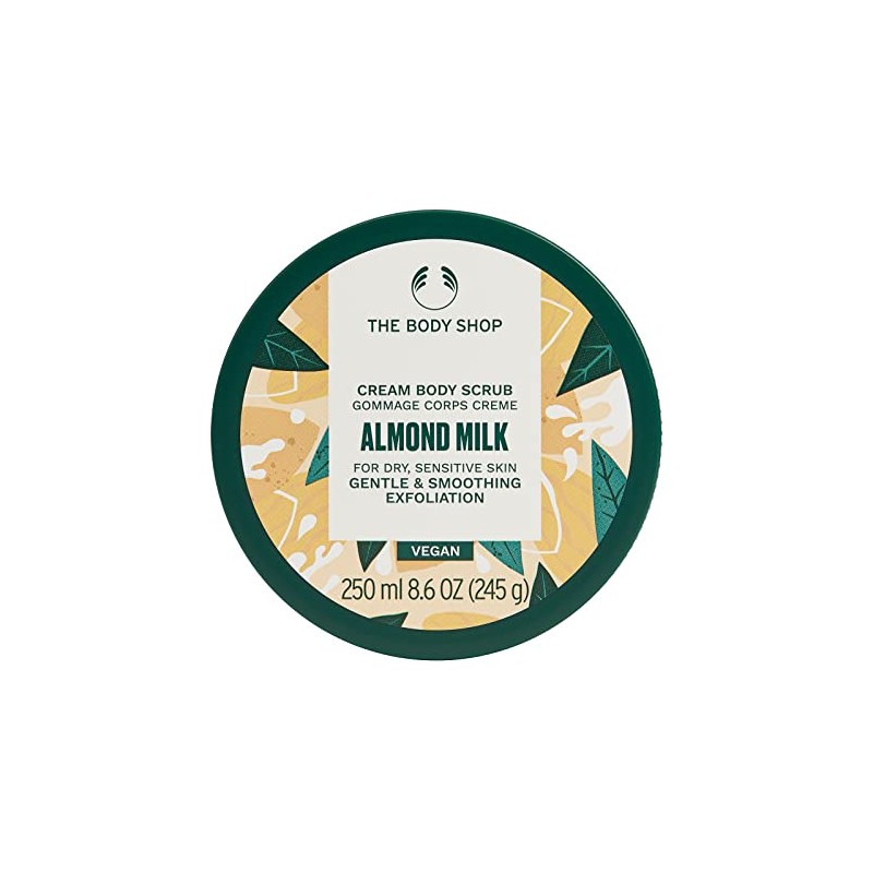 The Body Shop Almond Milk & Honey Body Scrub Exfoliator