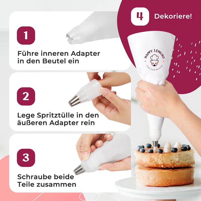 Piping nozzles, piping bag, nozzles, piping bag