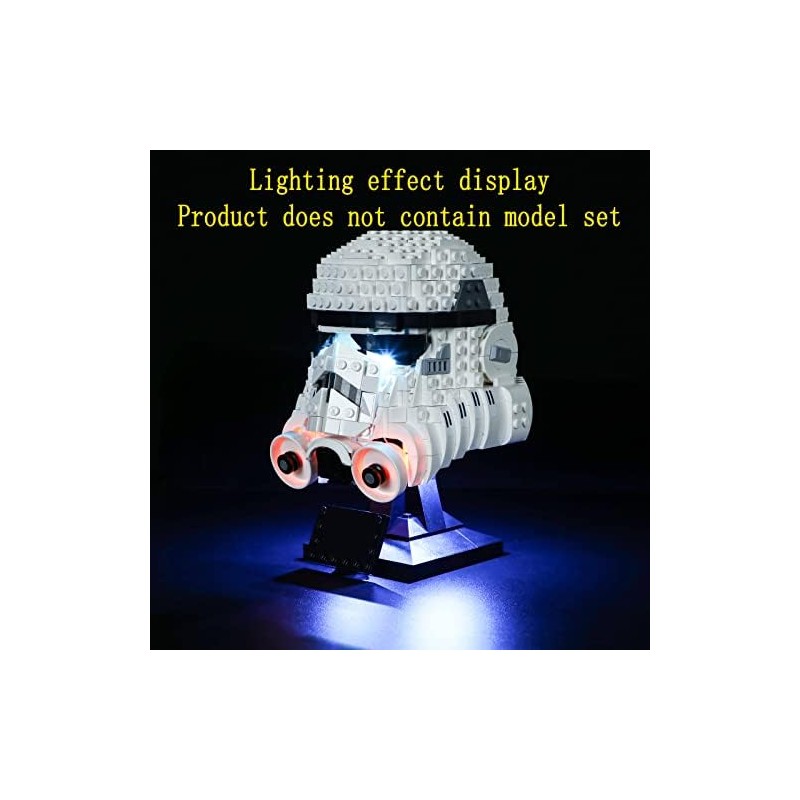 GEAMENT Kit de Luces LED Compatible con Lego Casco de