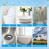 Effacera 48 Count Flushable Toilet Refills, Disposable Toilet Bowl Paper