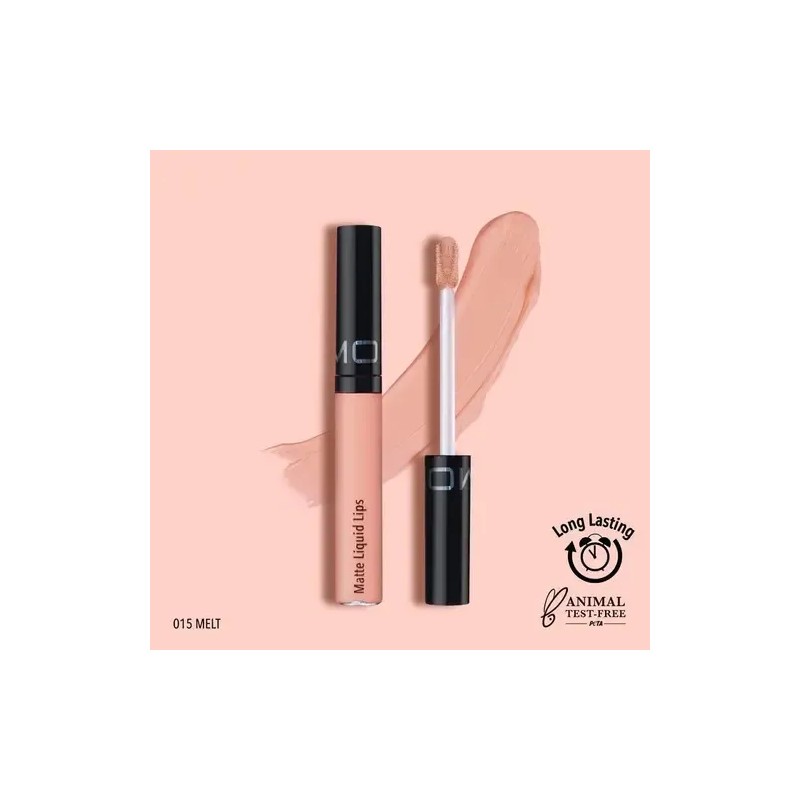 Moira Labial Liquido Matte Liquid Lips Tono Color 15 Melt