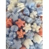 Storopack FunPak Packing Peanuts Red White Blue Star Shape MiniPack
