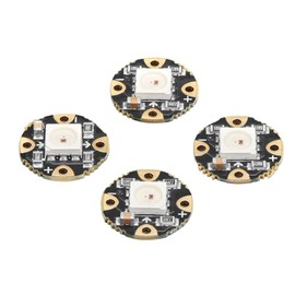 Adafruit Flora RGB Smart NeoPixel Version 2 - Pack of 4 [ADA1260]