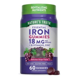 Nature Truth Gomitas Hierro Vitaminas Zinc Unidades Vegano