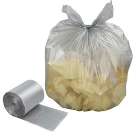 Anbers 8 Gallon Medium Garbage bags, Grey, 140 Counts