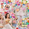BFSYRR Mothers Day Balloons, 12 PCS Heart Shaped Bouquet Balloons,