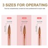 3 Pcs Acrylic Nail Brush Set for Acrylic Powder Application