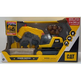 CAT Power Switch Excavator w/Buildable Dirt -Funrise Toys- New In Box