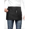 DOVORTEX 2 Pack Black Waist Apron, Waitress Apron With 3