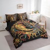 Feelyou Sun and Moon Comforter Set Queen Size 7 Pieces