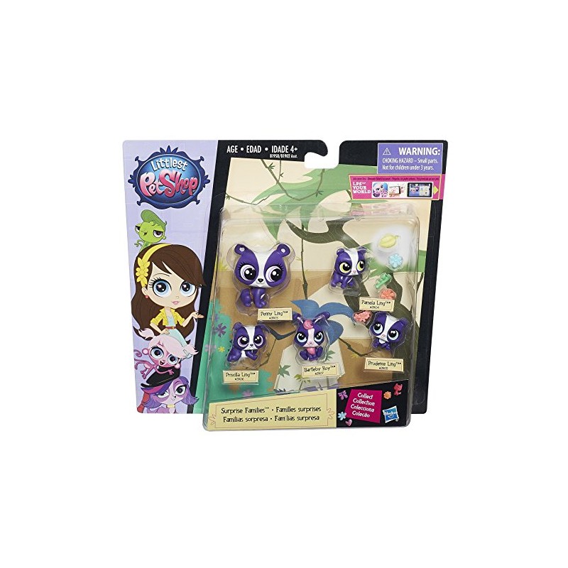 Littlest Pet Shop Surprise Families Mini Pet Pack (Pandas) Doll