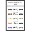 Valeria UV400 Polarized Sunglasses, Windproof, Pollen Resistant Fit, Hard Case